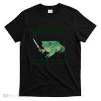 I Have Stability Ability To Stab Funny Frog T-Shirt thumb 0