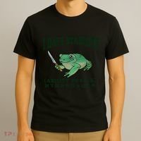 I Have Stability Ability To Stab Funny Frog T-Shirt thumb 3