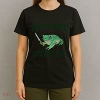 I Have Stability Ability To Stab Funny Frog T-Shirt thumb 4
