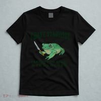 I Have Stability Ability To Stab Funny Frog T-Shirt thumb 5
