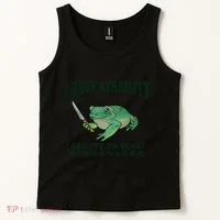 I Have Stability Ability To Stab Funny Frog Tank Top thumb 2