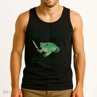 I Have Stability Ability To Stab Funny Frog Tank Top thumb 3
