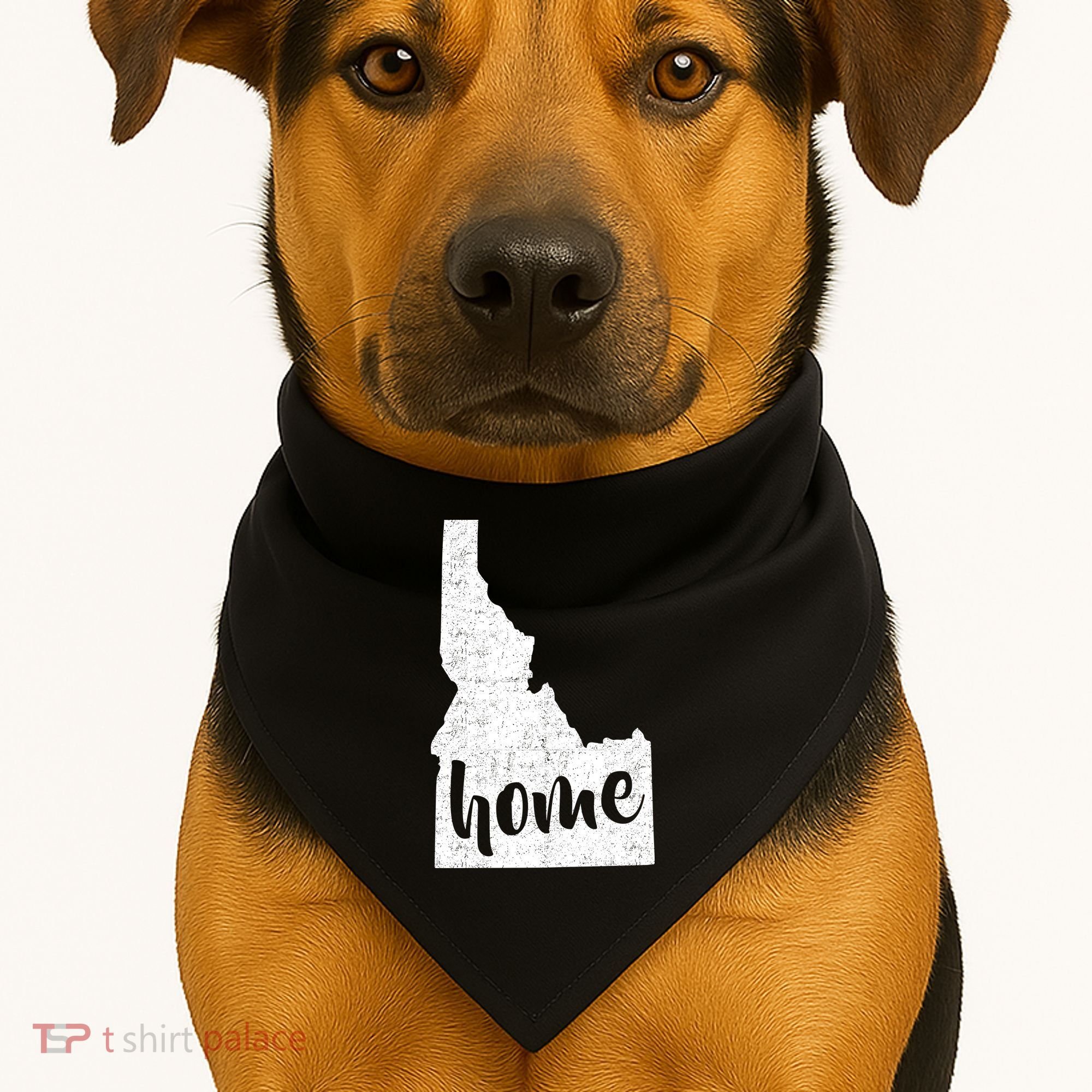 Idaho Home State USA-Made Doggie Bandana