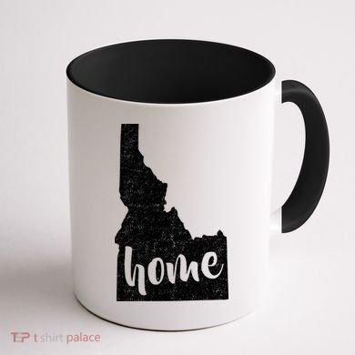 Idaho Home State Coffee Mug back