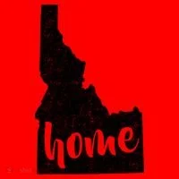 Idaho Home State Santa Hat thumb 1