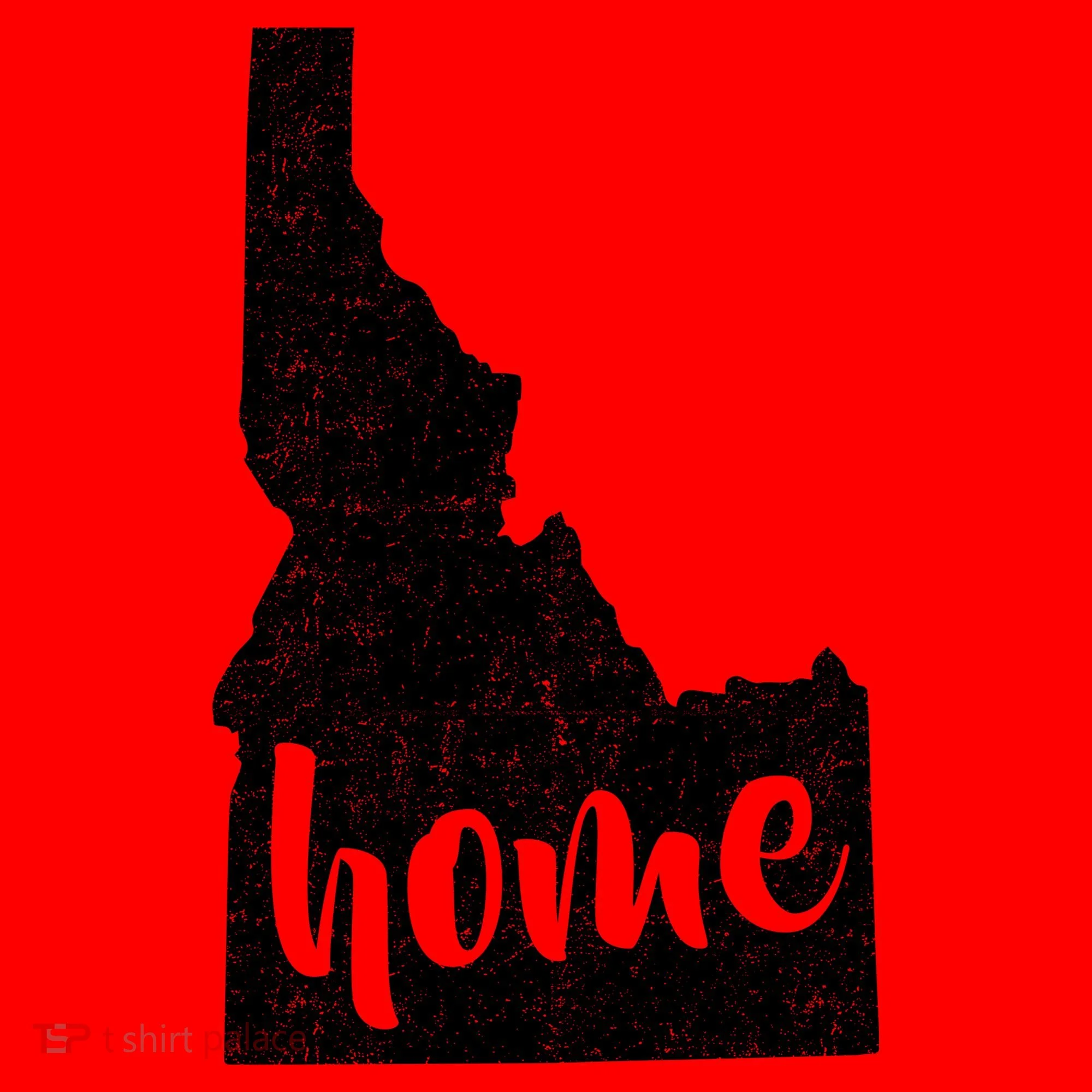 Idaho Home State Santa Hat