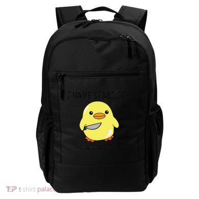I Have Stability Ability To Stab Funny Meme Sayings Backpack