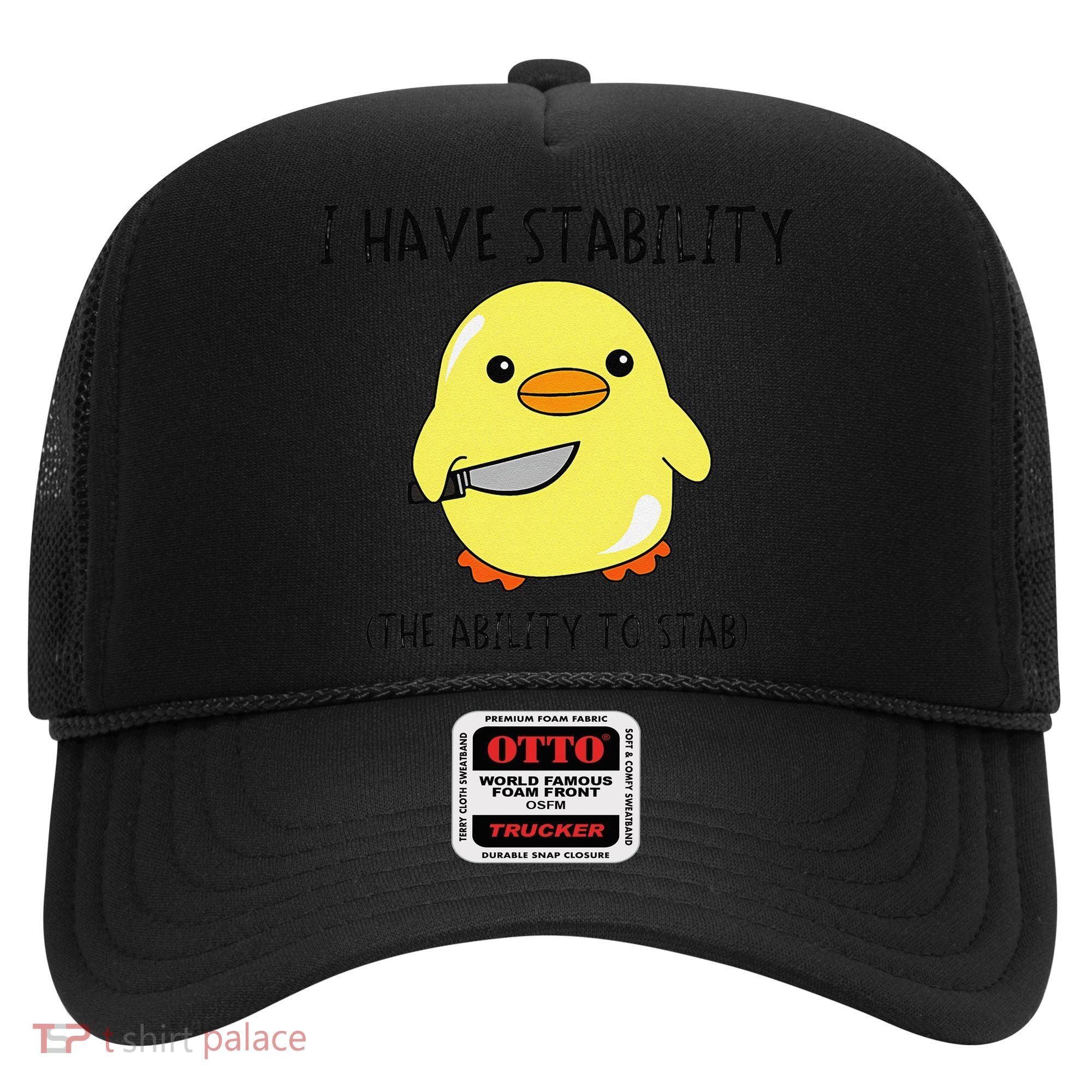 I Have Stability Ability To Stab Funny Meme Sayings Hat