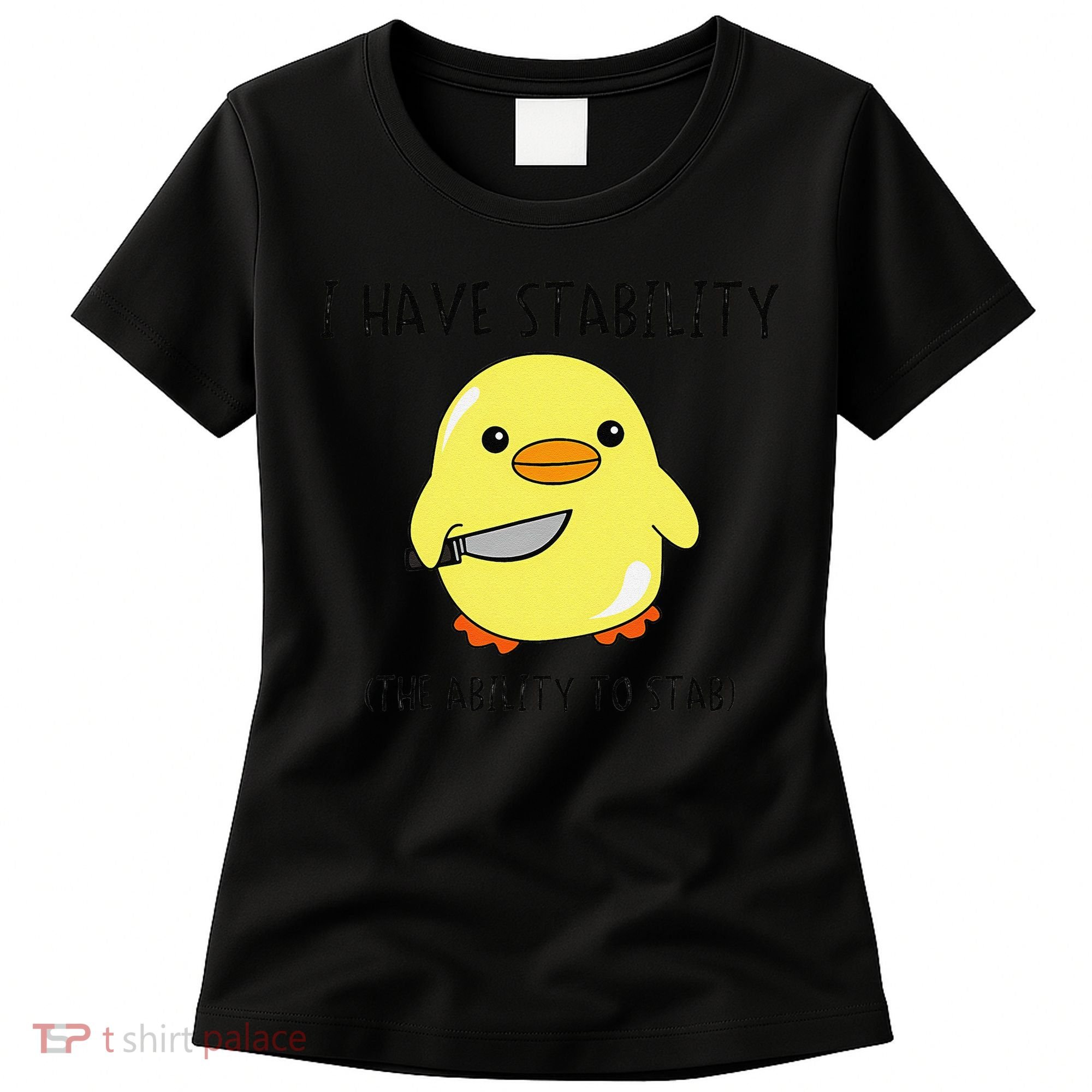 I Have Stability Ability To Stab Funny Meme Sayings Women's T-Shirt