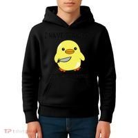 I Have Stability Ability To Stab Funny Meme Sayings Kids Hoodie thumb 4
