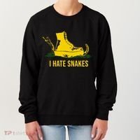 I Hate Snakes Don't Thread On Me Flag Women's Sweatshirt thumb 0