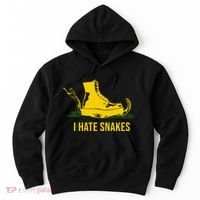 I Hate Snakes Don't Thread On Me Flag Hoodie thumb 0