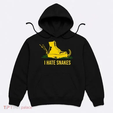 I Hate Snakes Don't Thread On Me Flag Hoodie