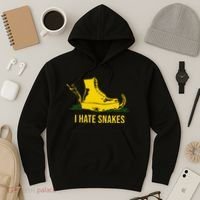 I Hate Snakes Don't Thread On Me Flag Hoodie thumb 3