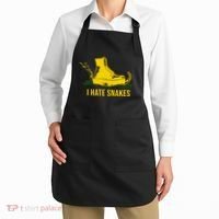 I Hate Snakes Don't Thread On Me Flag Apron thumb 2