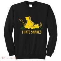 I Hate Snakes Don't Thread On Me Flag Sweatshirt thumb 0