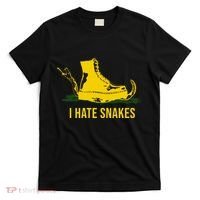 I Hate Snakes Don't Thread On Me Flag T-Shirt thumb 0