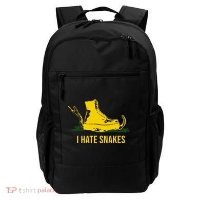 I Hate Snakes Don't Thread On Me Flag Backpack
