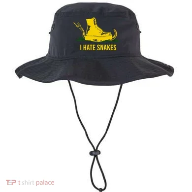 I Hate Snakes Don't Thread On Me Flag Bucket Hat