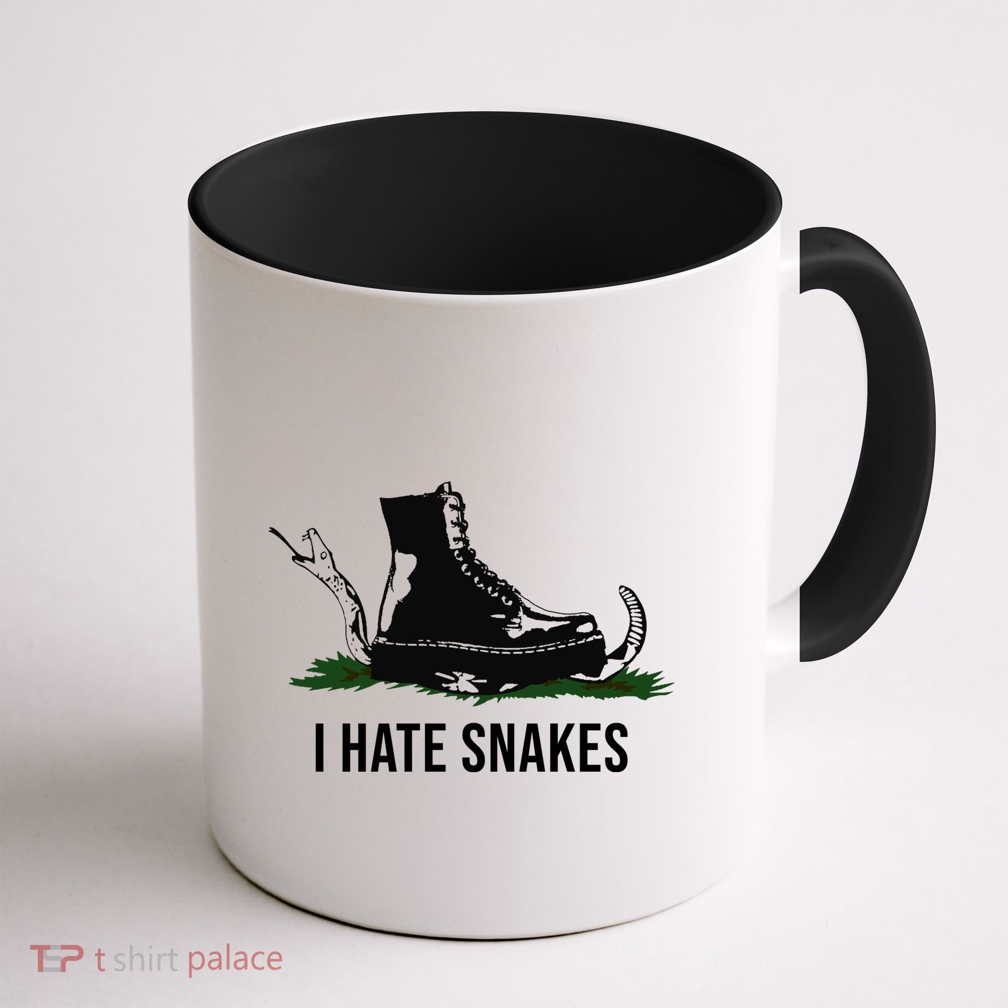 I Hate Snakes Don't Thread On Me Flag Coffee Mug