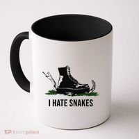 I Hate Snakes Don't Thread On Me Flag Coffee Mug thumb 0