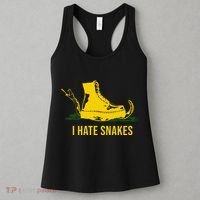 I Hate Snakes Don't Thread On Me Flag Women's Tank Top thumb 3