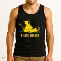 I Hate Snakes Don't Thread On Me Flag Tank Top thumb 3