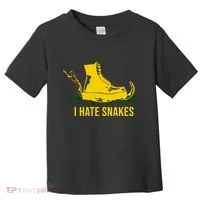 I Hate Snakes Don't Thread On Me Flag Toddler T-Shirt thumb 0