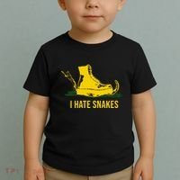 I Hate Snakes Don't Thread On Me Flag Toddler T-Shirt thumb 2