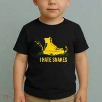 I Hate Snakes Don't Thread On Me Flag Toddler T-Shirt thumb 2