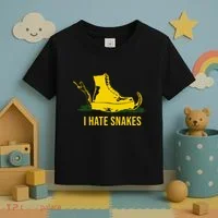 I Hate Snakes Don't Thread On Me Flag Toddler T-Shirt thumb 3