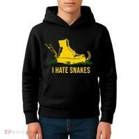 I Hate Snakes Don't Thread On Me Flag Kids Hoodie thumb 4