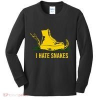 I Hate Snakes Don't Thread On Me Flag Kids Long Sleeve Shirt thumb 0