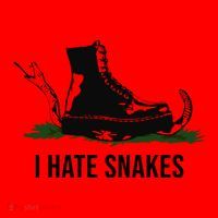 I Hate Snakes Don't Thread On Me Flag Santa Hat thumb 1