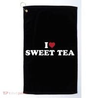 I Heart Sweet Tea Gift Golf Towel thumb 0