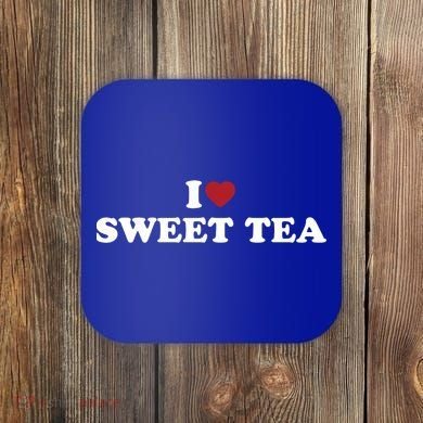 I Heart Sweet Tea Gift Coaster