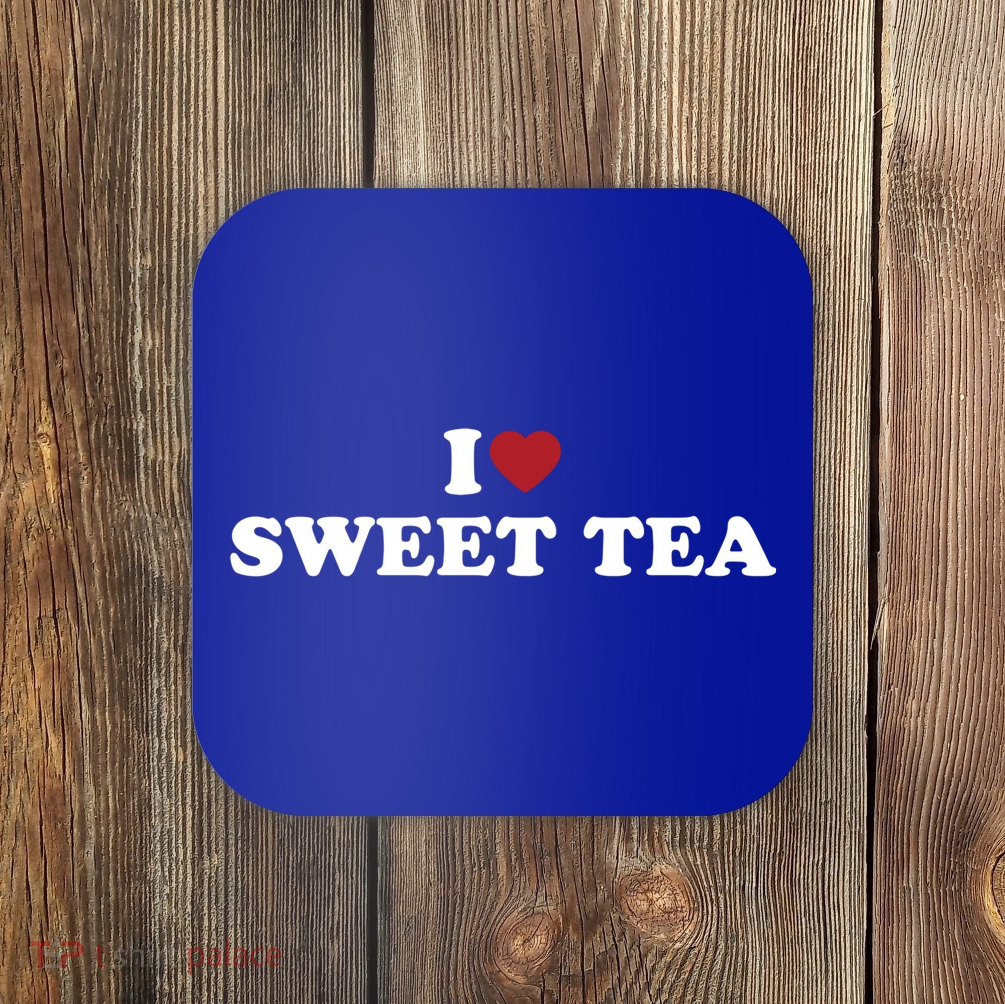 I Heart Sweet Tea Gift Coaster