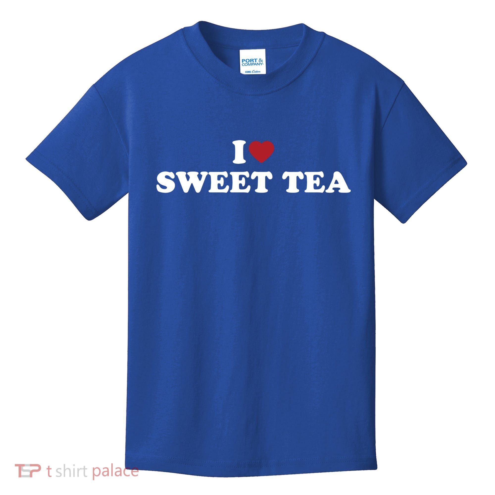 I Heart Sweet Tea Gift Kids T-Shirt