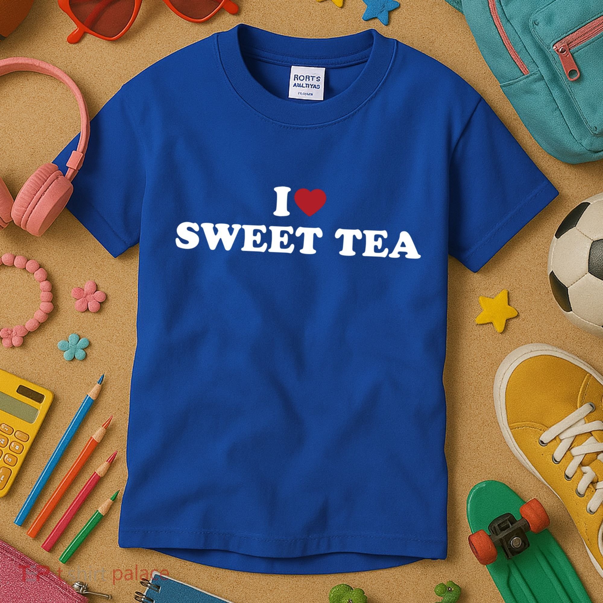 I Heart Sweet Tea Gift Kids T-Shirt
