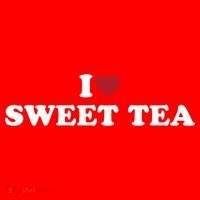 I Heart Sweet Tea Gift Santa Hat thumb 1