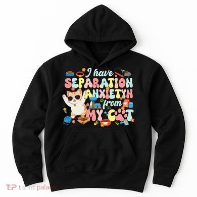 I Have Separation Anxiety From My Cat Pet Lover Hoodie