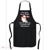 I Have Seen Your Welds You Are Getting A Grinder For Christmas Apron thumb 0