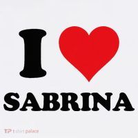 I Heart Sabrina First Name I Love Personalized Stuff Sweatshirt thumb 3