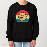 I Have Stability Ability To Stab Meme Funny Duck Retro Women's Sweatshirt thumb 0