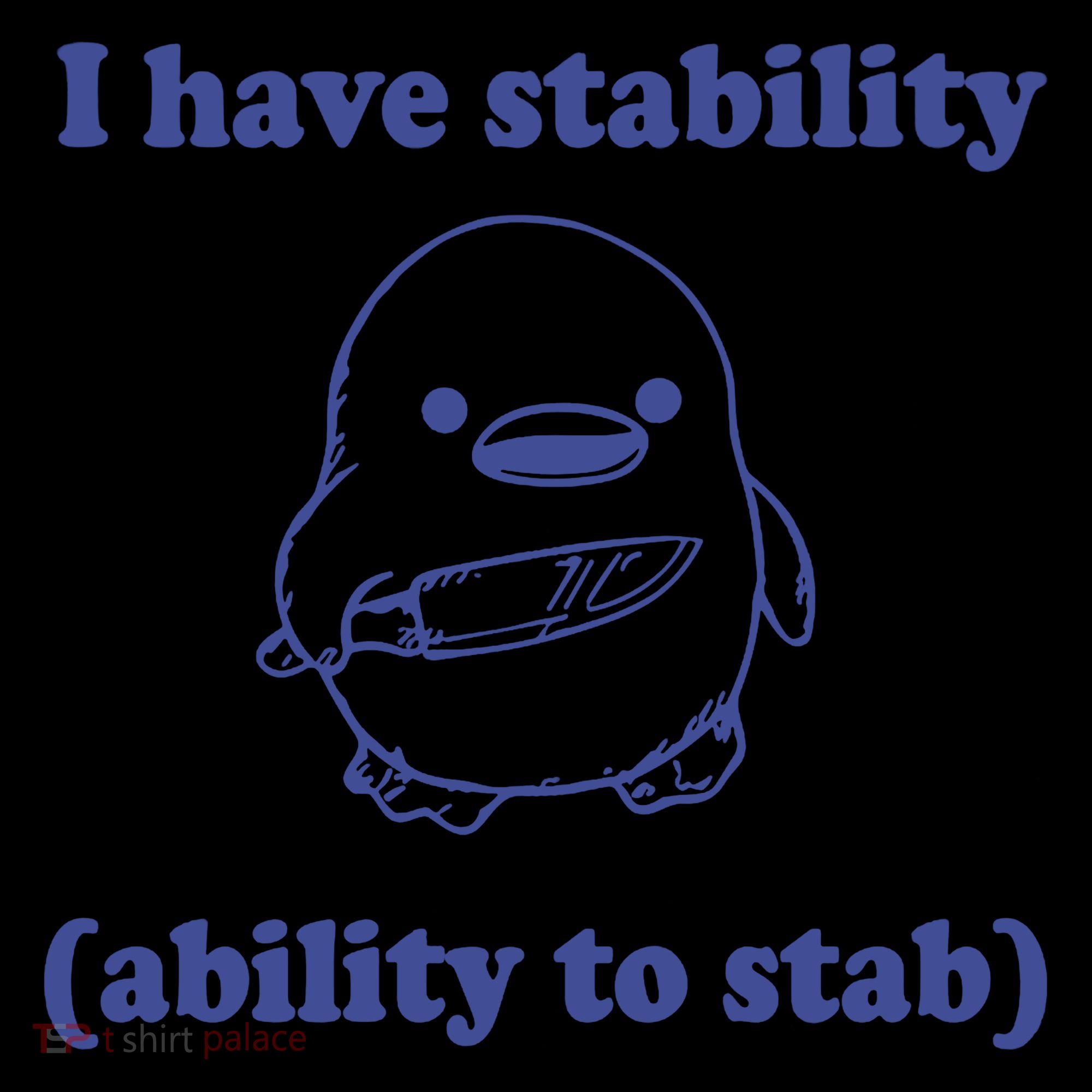 I Have Stability Ability To Stab Funny Tote Bag