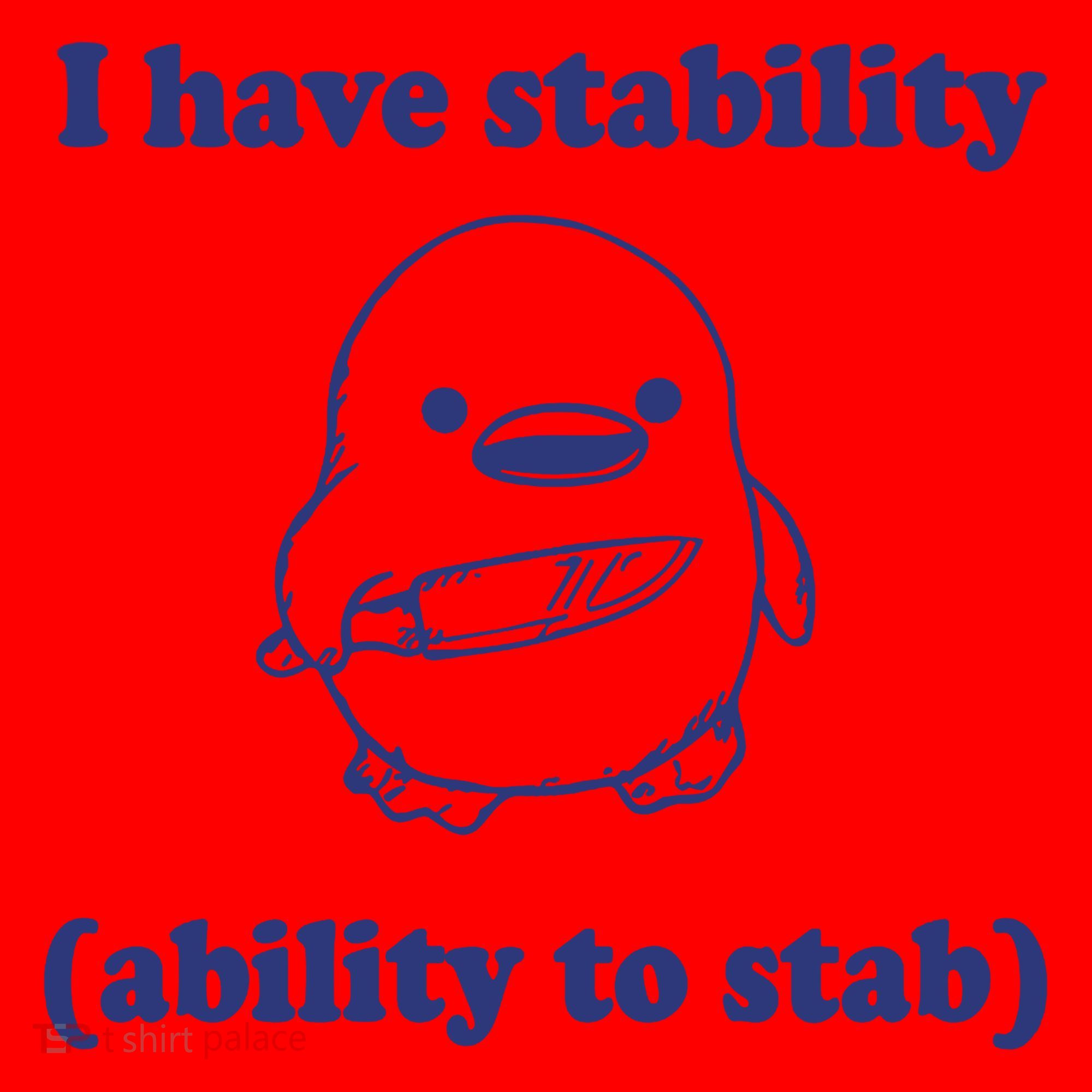 I Have Stability Ability To Stab Funny Santa Hat