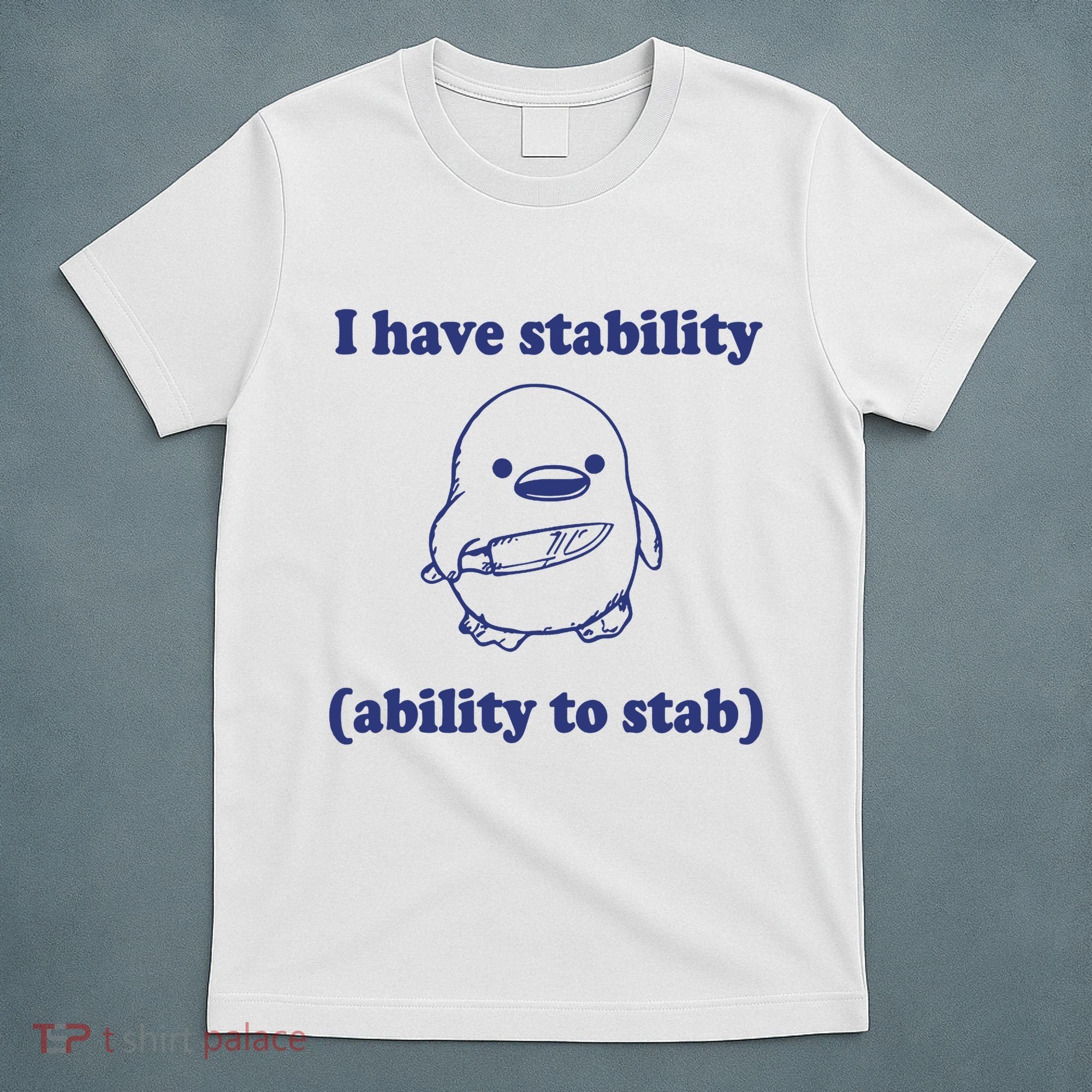 I Have Stability Ability To Stab Funny T-Shirt