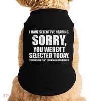 I Have Selective Hearing Doggie Tank thumb 0