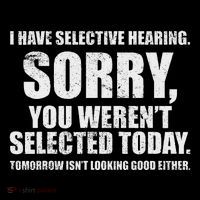 I Have Selective Hearing Women's Hoodie thumb 2