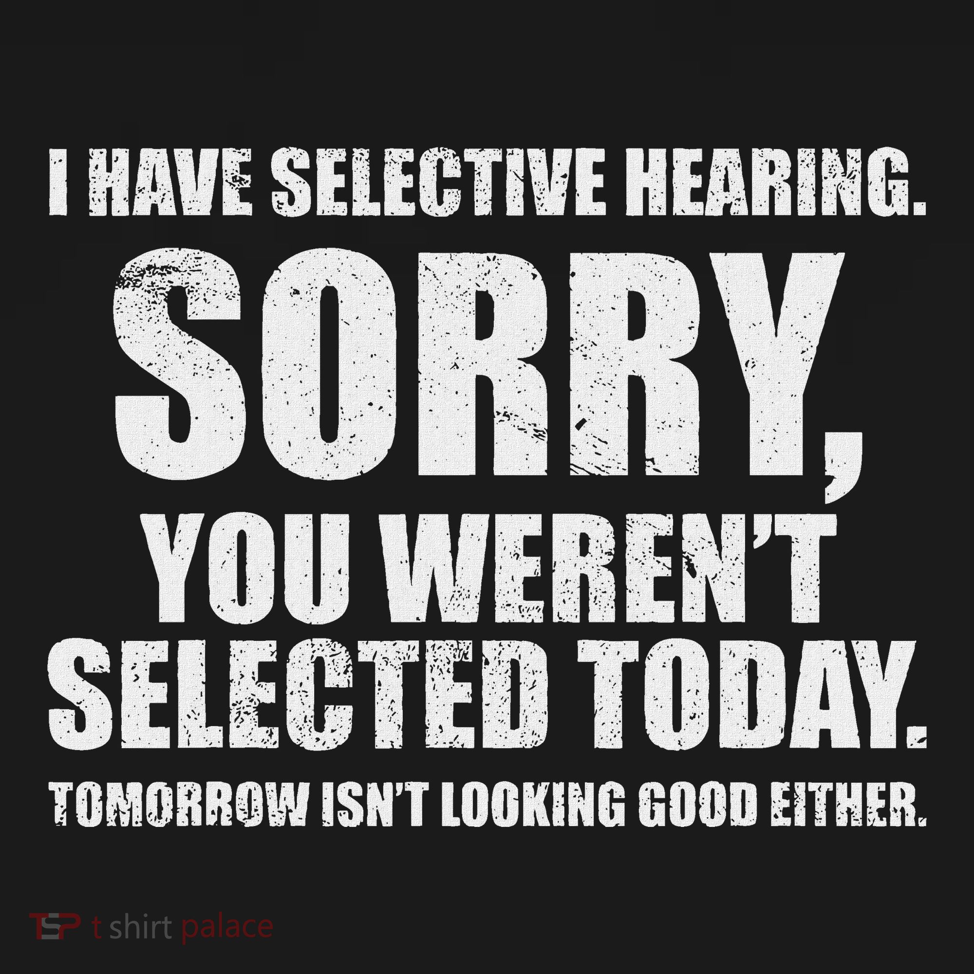 I Have Selective Hearing Ornament